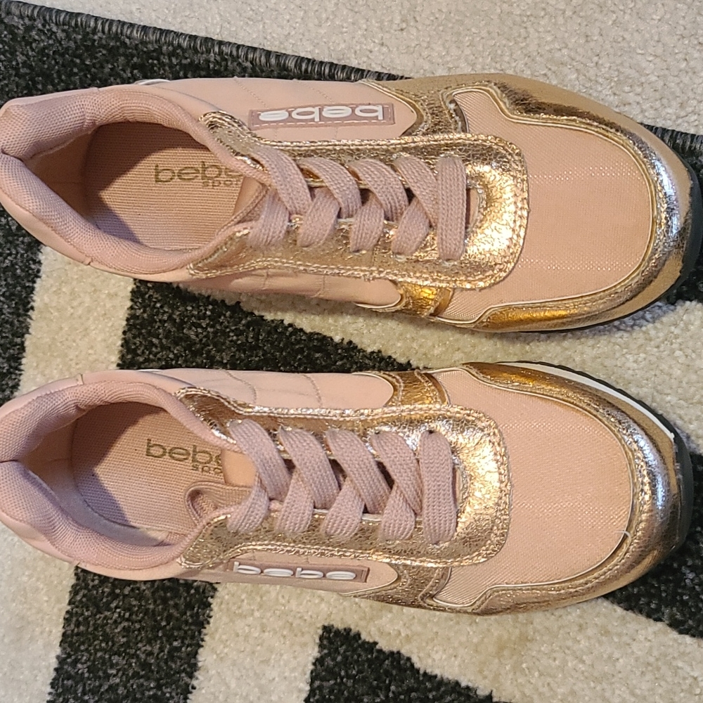 Bebe sneakers size 7 women's
